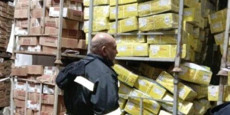 بالبلدي : ضبط
131
طن
لحوم
وأسماك
ودواجن
مجهولة
المصدر
بالقليوبية