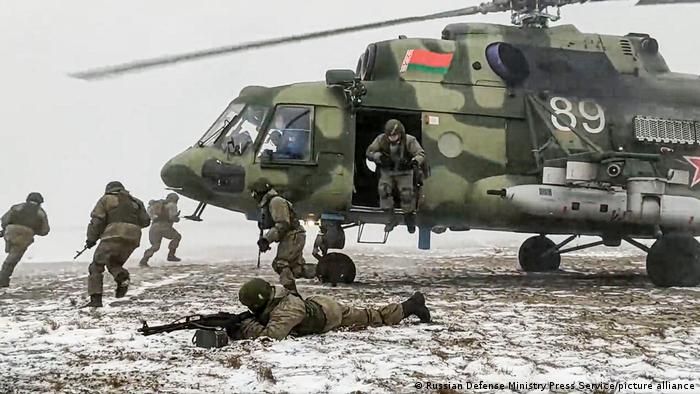 Ukrainekonflikt | Gemeinsame Militärübung Russland und Belarus