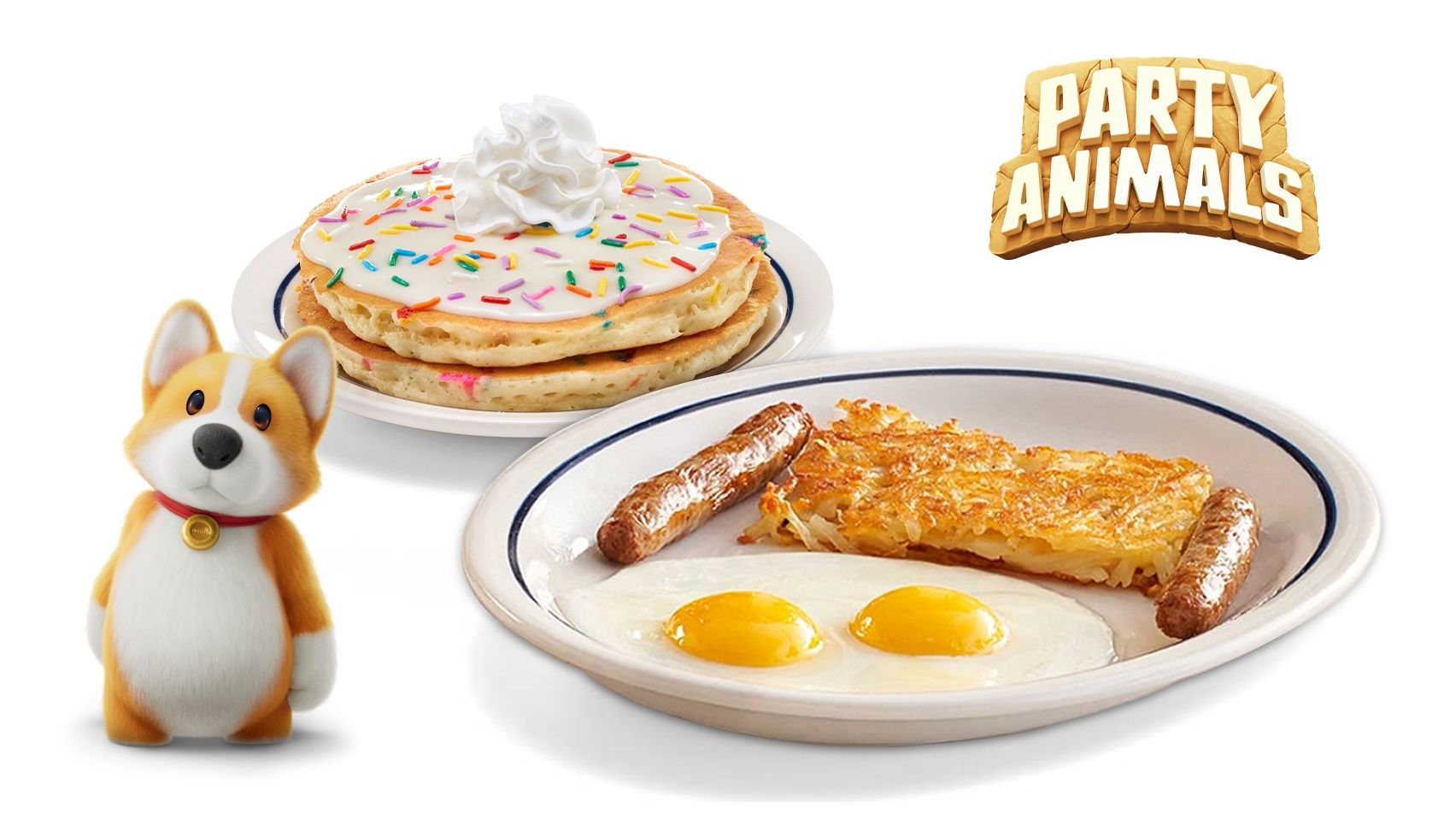 Party Animals Pancake Banner Image
