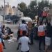 توزيع كراتين المساعدات على النازحين فى قطاع غزة