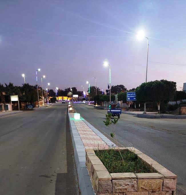 مشروعات التطوير والتجميل بمدينة أبو سمبل