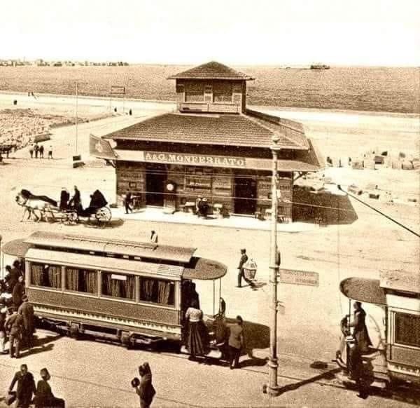 محطة ترام الازاريطة قديما