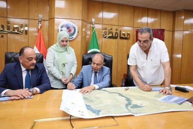رسم خرائط جديدة للمنطقة: المنيا تنهي ترسيم حدودها الإدارية مع المحافظات المجاورة رسم خرائط جديدة للمنطقة: المنيا تنهي ترسيم حدودها الإدارية مع المحافظات المجاورة