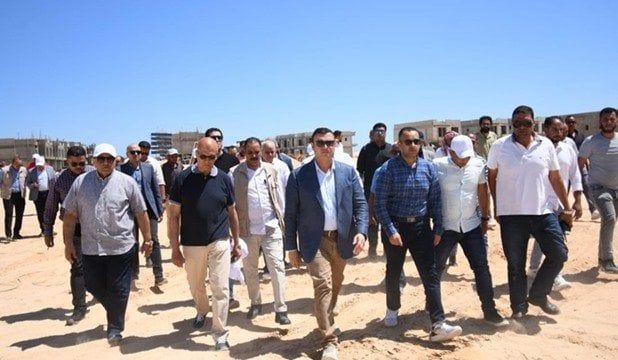 وزير الإسكان يتفقد مشروع بحيرات نيو مارينا والطرق والمداخل بـ مارينا الساحل الشمالي وزير الإسكان يتفقد مشروع بحيرات نيو مارينا والطرق والمداخل بـ مارينا الساحل الشمالي