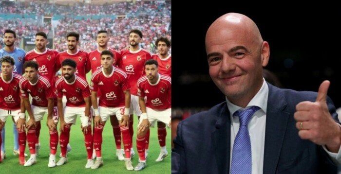 «استمتعنا بكم».. رئيس الفيفا يوجه رسالة لـ الأهلي بعد نهاية مشواره في كأس العالم للأندية «استمتعنا بكم».. رئيس الفيفا يوجه رسالة لـ الأهلي بعد نهاية مشواره في كأس العالم للأندية
