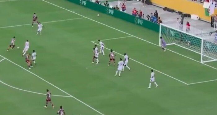 كأس العالم للأندية.. الهلال السعودي يتأخر بهدف أمام فلومينينسي في الشوط الأول «فيديو» كأس العالم للأندية.. الهلال السعودي يتأخر بهدف أمام فلومينينسي في الشوط الأول «فيديو»