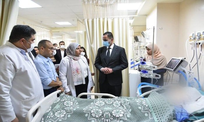 نائب وزير الصحة يتفقد الحالة الصحية لمصابى حادث الدائرى الإقليمى بالمنوفية نائب وزير الصحة يتفقد الحالة الصحية لمصابى حادث الدائرى الإقليمى بالمنوفية