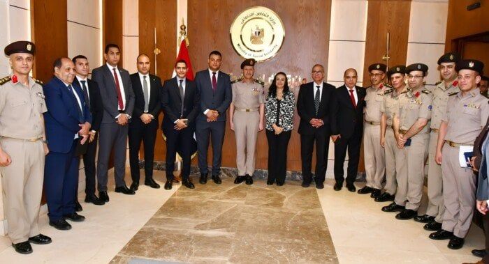 الكلية العسكرية توقع عقد اتفاق مع الإنتاج الحربي للمشروعات الهندسية والتوريدات العامة الكلية العسكرية توقع عقد اتفاق مع الإنتاج الحربي للمشروعات الهندسية والتوريدات العامة