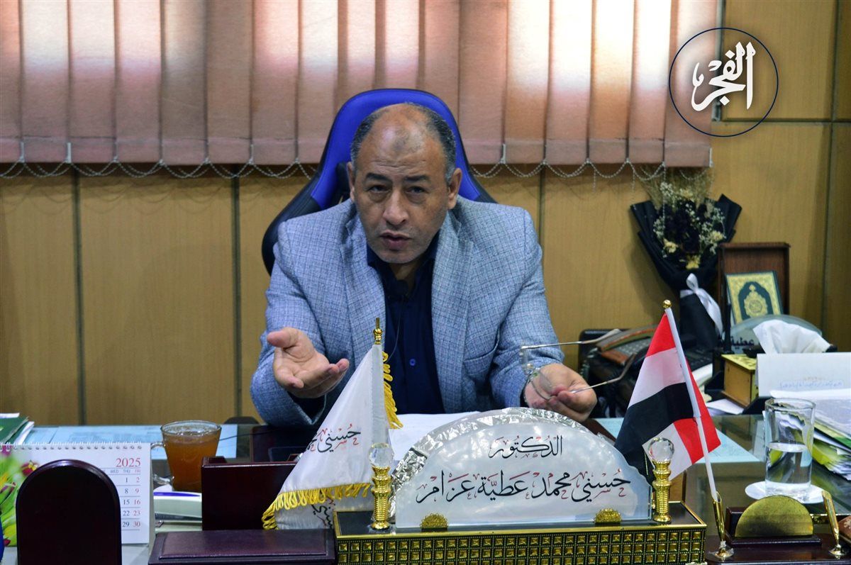 الدكتور حسني محمد عزام وكيل وزارة الزراعة في البحيرة