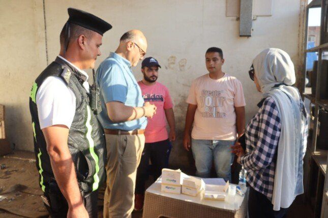محافظ القليوبية يتابع حملة للكشف عن تعاطي المخدرات والمخالفات المرورية محافظ القليوبية يتابع حملة للكشف عن تعاطي المخدرات والمخالفات المرورية