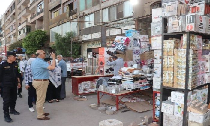 حملات مكبرة لإزالة الإشغالات بشارع مساكن الياسمين بمسطرد حملات مكبرة لإزالة الإشغالات بشارع مساكن الياسمين بمسطرد