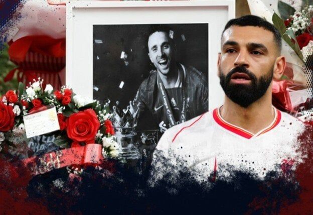 كيف ظهر محمد صلاح في تأبين الراحل جوتا داخل ملعب ليفربول؟.. «فيديو» يكشف