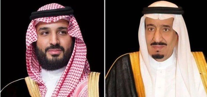خادم الحرمين وولى العهد يهنئان رئيس فرنسا بمناسبة ذكرى اليوم الوطنى لبلاده خادم الحرمين وولى العهد يهنئان رئيس فرنسا بمناسبة ذكرى اليوم الوطنى لبلاده