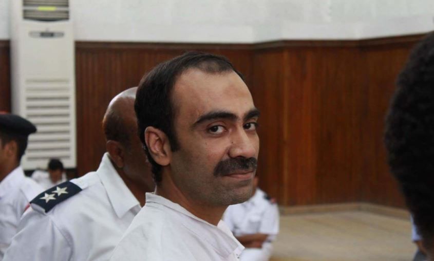 حمدي الزعيم في إحدى المحاكمات