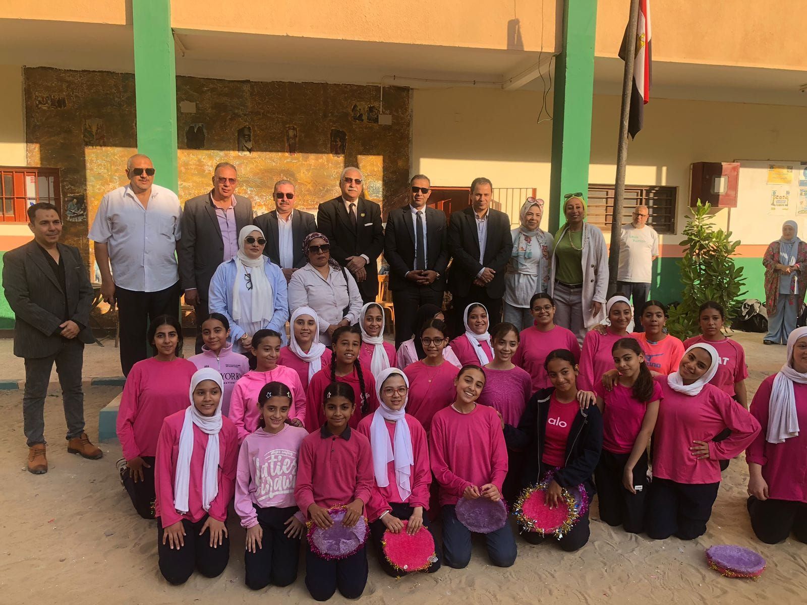 المشاركة بطابور الصباح