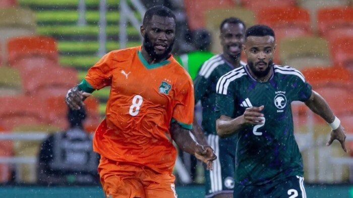 السعودية تفوز على كوت ديفوار وديًا بهدف أبو الشامات استعدادًا لكأس العرب السعودية تفوز على كوت ديفوار وديًا بهدف أبو الشامات استعدادًا لكأس العرب