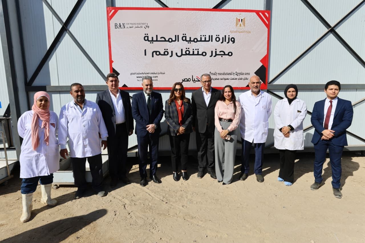 أول مجزر متنقل بصناعة محلية بالكامل