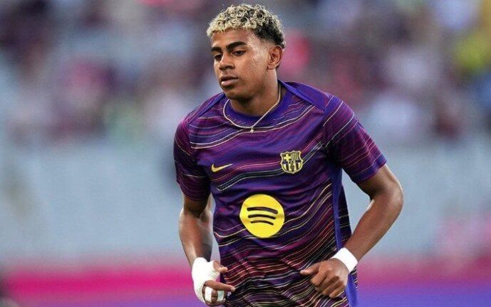 يامال يحفز جماهير برشلونة قبل مواجهة أتلتيك بلباو:«سنكتب التاريخ فى كامب نو» يامال يحفز جماهير برشلونة قبل مواجهة أتلتيك بلباو:«سنكتب التاريخ فى كامب نو»