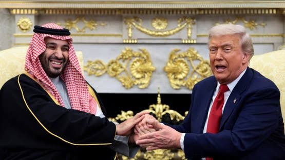 ترامب وولي العهد السعودي 