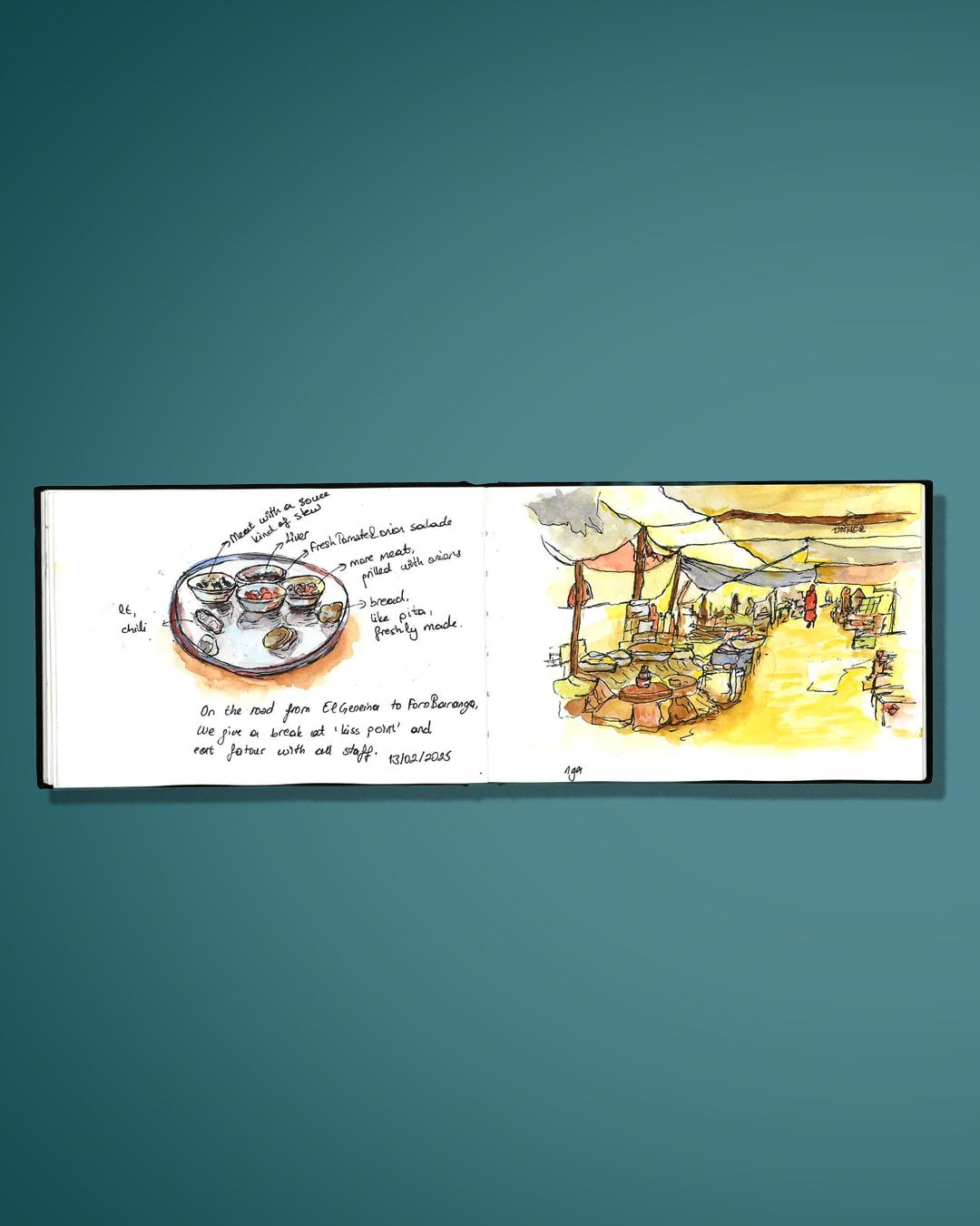 رسومات من قلب الصراع.. هكذا قدمت عاملة إنسانية منظورًا آخر لحرب السودان