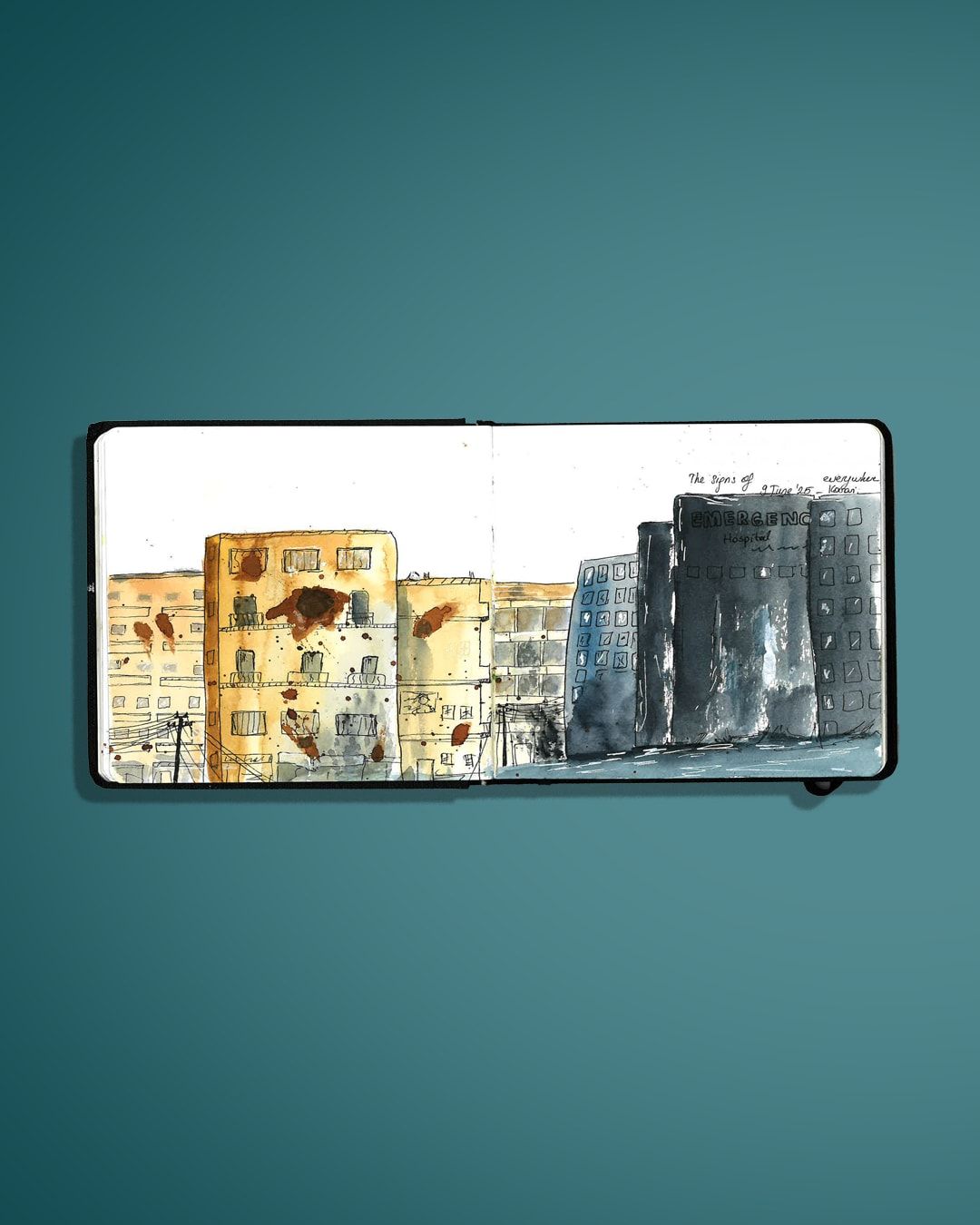 رسومات من قلب الصراع.. هكذا قدمت عاملة إنسانية منظورًا آخر لحرب السودان