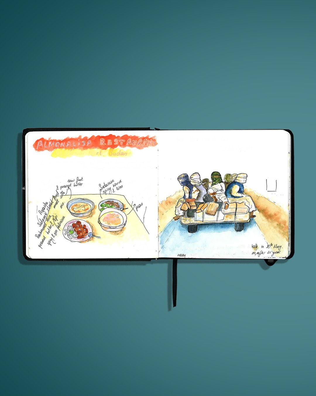 رسومات من قلب الصراع.. هكذا قدمت عاملة إنسانية منظورًا آخر لحرب السودان