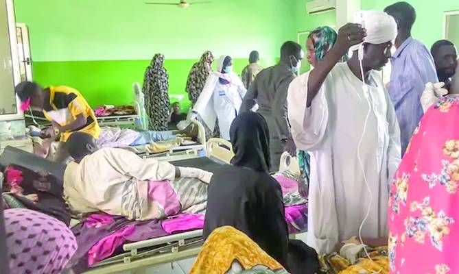 أوضاع السودان تسببت في دمار نظامها الصحي