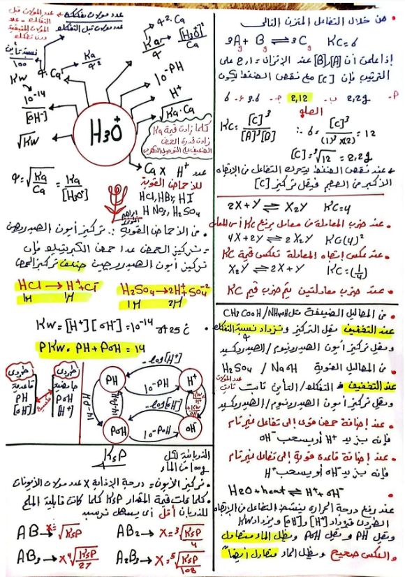 مراجعة كيمياء3