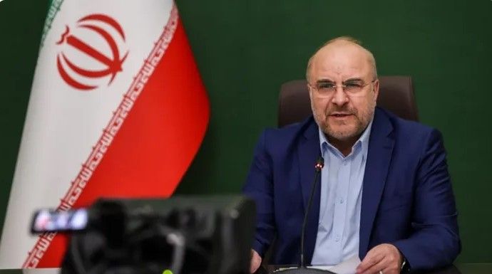 رئيس البرلمان الإيراني محمد باقر قاليباف