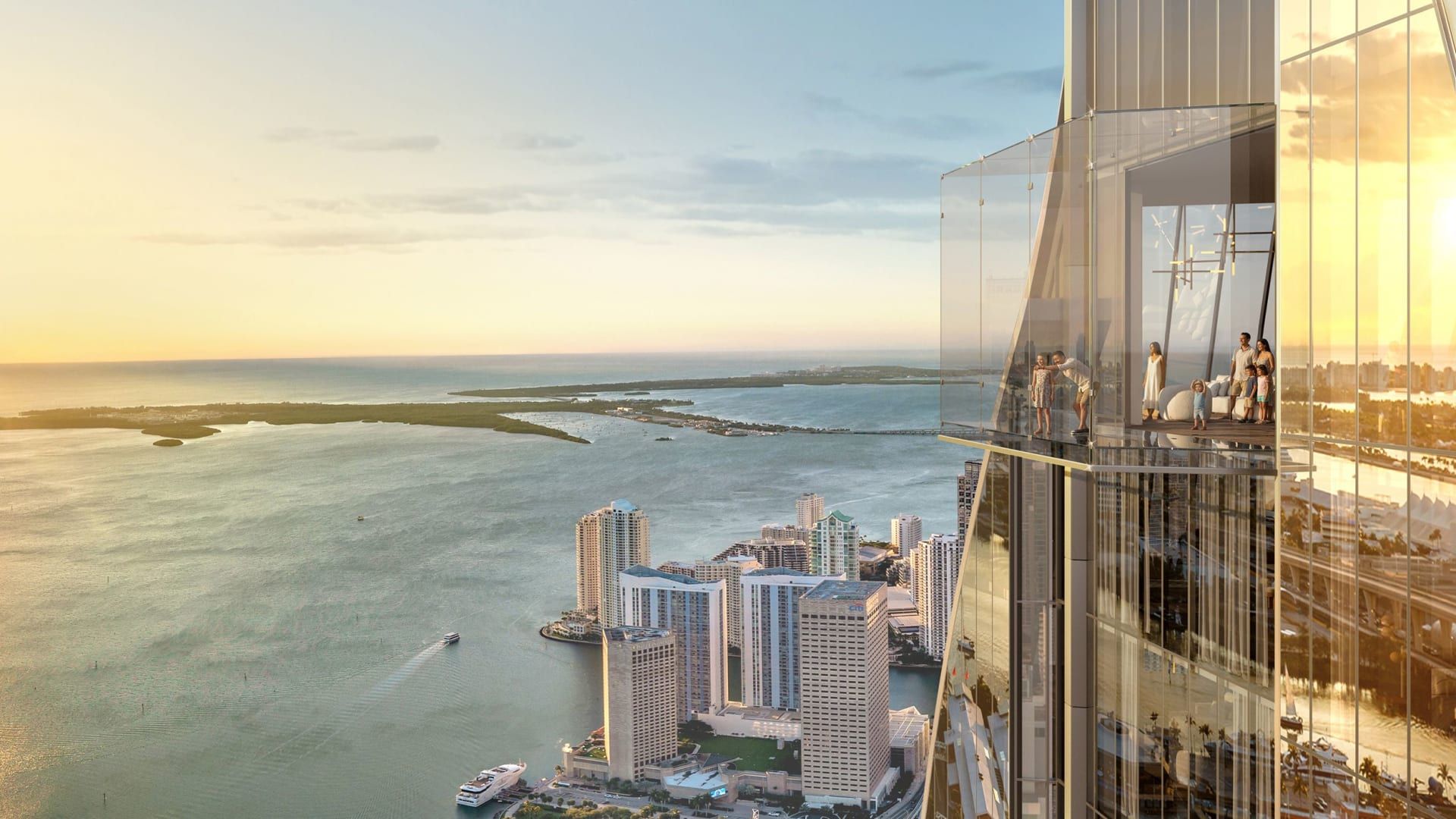 سيضم مشروع ديلانو ريزيدنسز ميامي أول منصة مشاهدة معلّقة (Cantilevered Observation Deck) في جنوب شرق الولايات المتحدة.