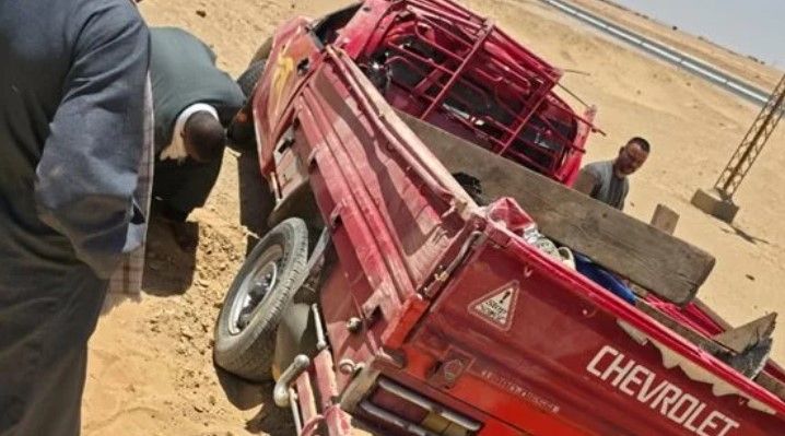 انقلاب ربع نقل في المنيا