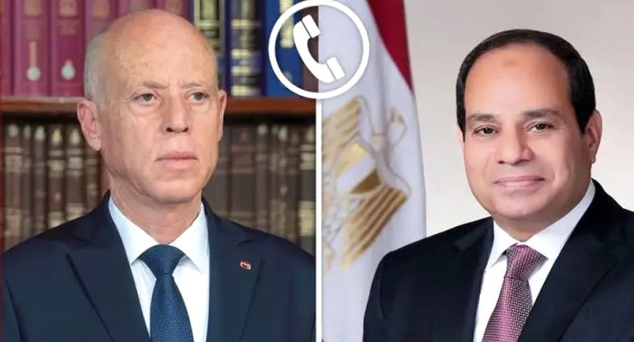 الرئيس السيسي ونظيره التونسي
