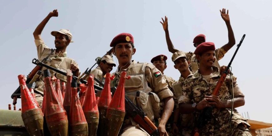 عناصر من قوات ميليشيا الدعم السريع