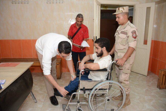 القوات المسلحة تقدم تيسيرات تجنيدية لذوي الهمم وكبار السن في 3 محافظات القوات المسلحة تقدم تيسيرات تجنيدية لذوي الهمم وكبار السن في 3 محافظات