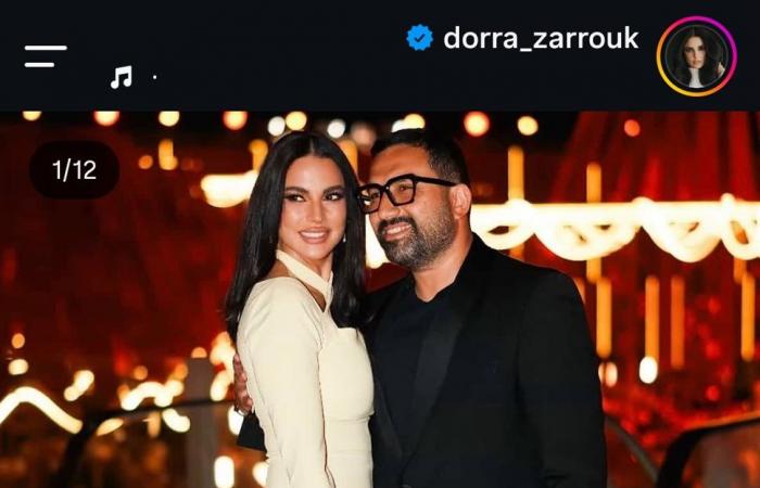 بالبلدي: بصور
      ورسالة
      رومانسية..
      درة
      تحتفل
      بعيد
      ميلاد
      زوجها
