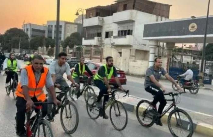 ماراثون
      الدراجات
      الهوائية
      يواصل
      فعالياته
      بكورنيش
      بني
      سويف
      ضمن
      مشروع
      لياقة
      المصريين