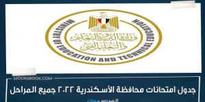 بالبلدي: جدول امتحانات محافظة الأسكندرية 2022 ابتدائي واعدادي وثانوي الترم الأول