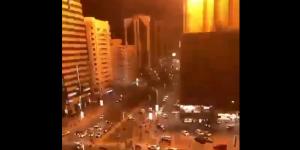 شاهد.. اللحظات الأولى للانفجار في أبوظبي  عاجل بالبلدي | BeLBaLaDy