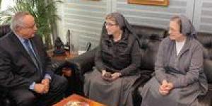 بالبلدي: الرئيسة العامة للراهبات الساليزيانيات تزور مكتبة الإسكندرية