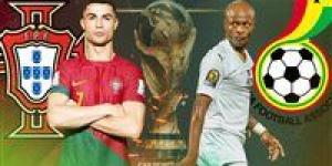 بالبلدي: معلق مباراة البرتغال وغانا اليوم في كأس العالم 202.. آخر مونديال لـ رونالدو