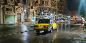 بالبلدي: عاصفة رعدية تضرب الإسكندرية وأمطار غزيرة على أنحاء المحافظة