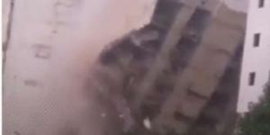 ألوان الوطن | تداول فيديو للحظة انهيار فندق مكون من 15 طابقا في مكة المكرمة "بالبلدي"