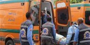 بالبلدي : إصابة 10 أشخاص في حادث تصادم سيارتين على الطريق الدولي ببئر العبد