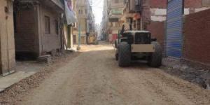 بالبلدي: محافظ الغربية يتابع أعمال رصف وتطوير شارع سعد الدين بطنطا
