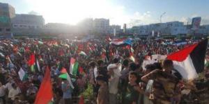 بالبلدي: تظاهرات حاشدة فى المدن اليمنية تضامناً مع الشعب الفلسطينى