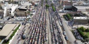 بالبلدي: الآلاف يصلون ويتظاهرون في بغداد تنديدا بالقصف الإسرائيلي لغزة