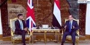 بالبلدي : رئيس الوزراء البريطاني: أقدر الجهود المصرية المبذولة لإيصال المساعدات إلى غزة