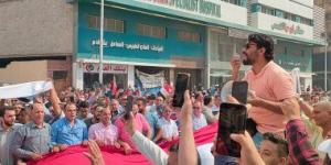 بالبلدي: يا فلسطين إحنا معاكي ليوم الدين.. الآلاف يشاركون في مسيرة بالغربية "صور"