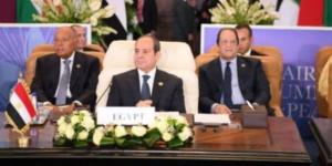 بالبلدي : تصريحات الرئيس السيسي خلال قمة القاهرة للسلام تتصدر عناوين الصحف العالمية