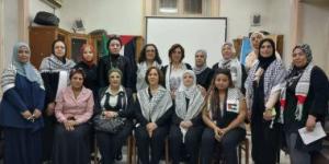 بالبلدي: قيادات نسائية بالمصري الديمقراطي الاجتماعي يزرن اتحاد المرأة الفلسطينية بالقاهرة
